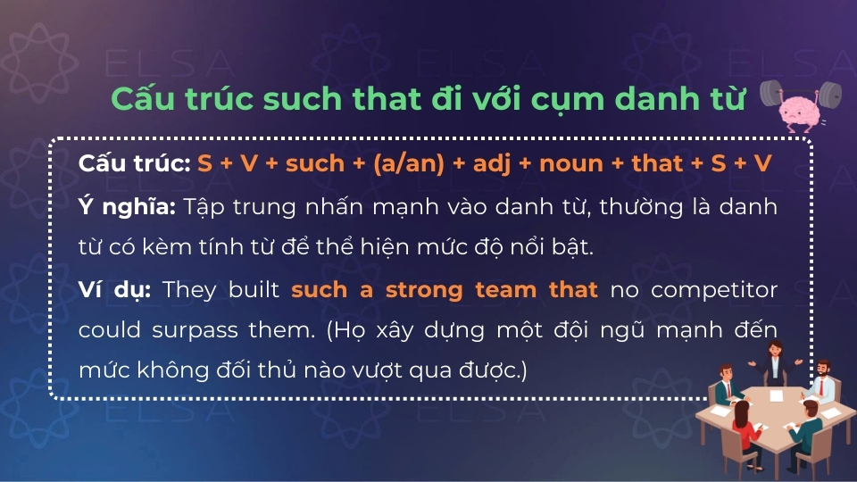 Ý nghĩa và cấu trúc của such that khi đi với cụm danh từ Ý nghĩa và cấu trúc của such that khi đi với cụm danh từ