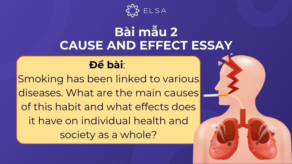 Bài mẫu Cause and Effect essay số 2 Bài mẫu Cause and Effect essay số 2