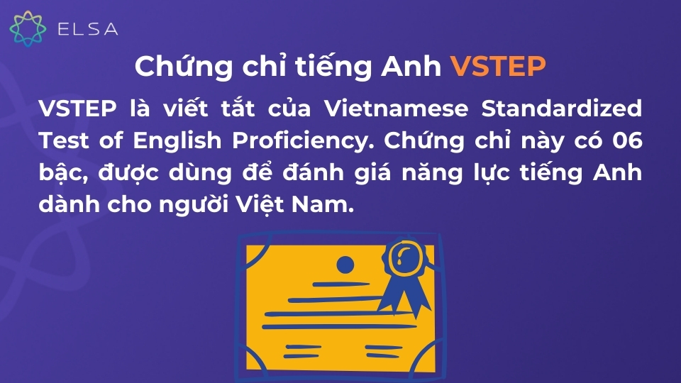 Chứng chỉ tiếng Anh VSTEP Chứng chỉ tiếng Anh VSTEP