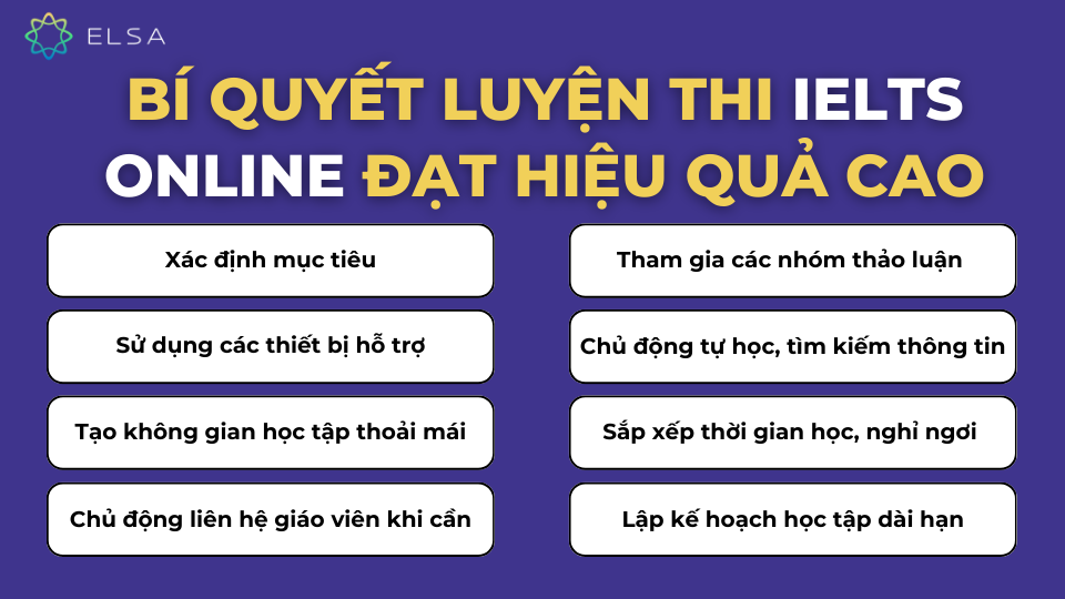 Bí quyết luyện thi IELTS online cho người mới bắt đầu đạt hiệu quả cao Bí quyết luyện thi IELTS online cho người mới bắt đầu đạt hiệu quả cao