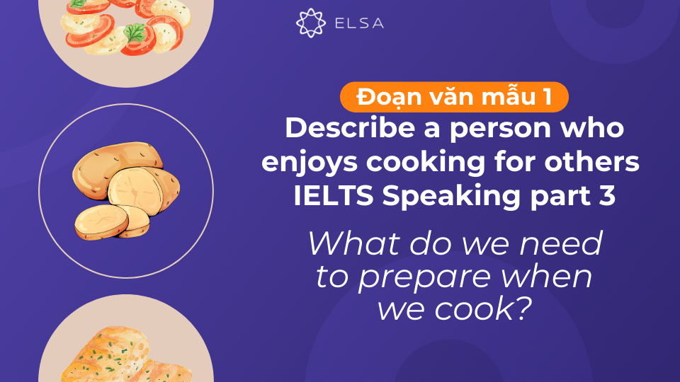 Đoạn văn mẫu What do we need to prepare when we cook? Đoạn văn mẫu What do we need to prepare when we cook?