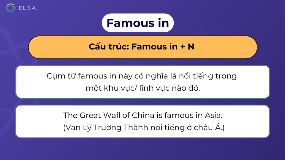 Famous in