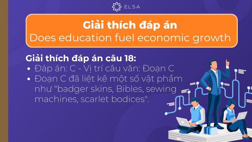 Giải thích đáp án chi tiết của câu 18 Giải thích đáp án chi tiết của câu 18