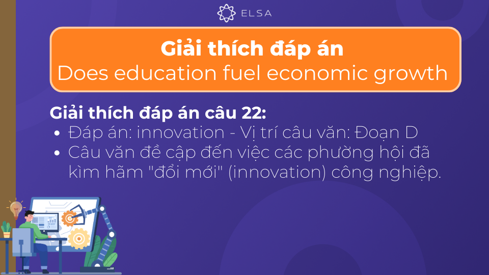 Giải thích đáp án chi tiết của câu 22 Giải thích đáp án chi tiết của câu 22