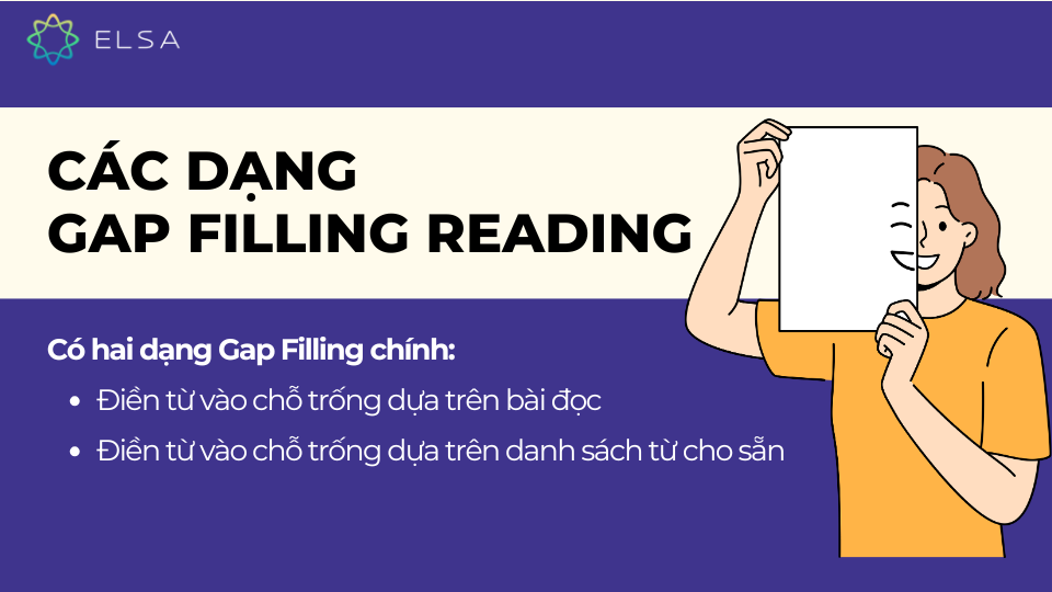 Các dạng bài Gap filling Reading Các dạng bài Gap filling Reading