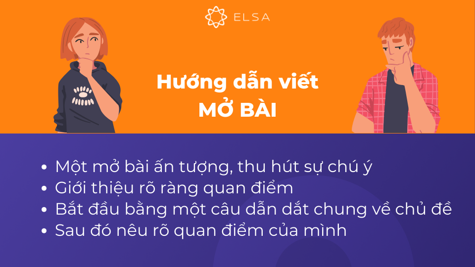 Việc mở bài rõ ràng và thu hút sẽ giúp bài viết của bạn gây ấn tượng tốt với người đọc