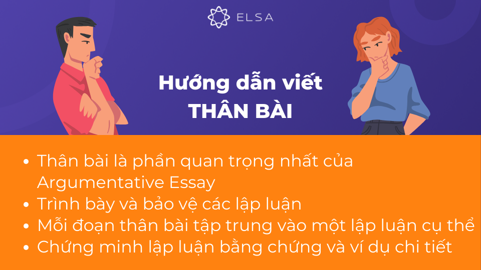 Phần thân bài chi tiết và thuyết phục chính là chìa khoá để đạt điểm cao