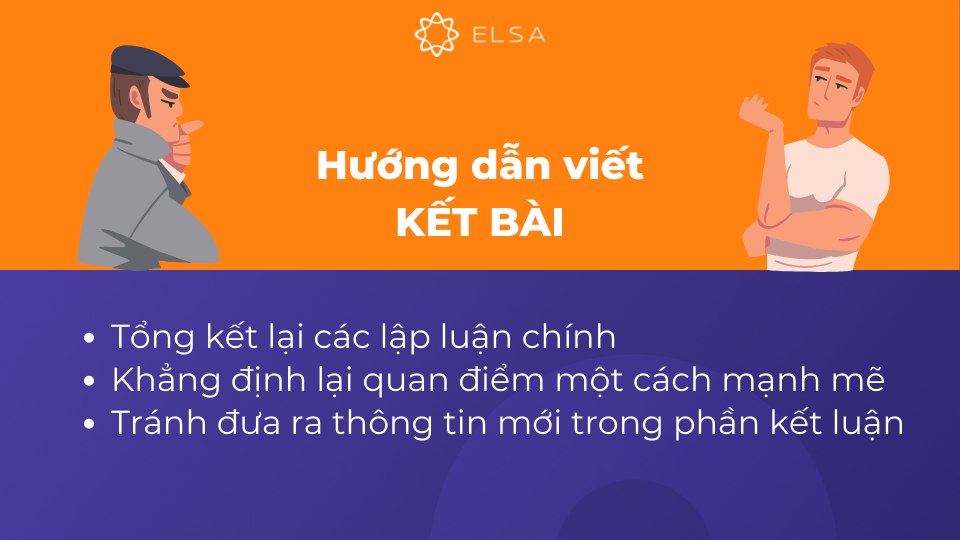 Một kết bài súc tích và mạnh mẽ sẽ để lại ấn tượng sâu sắc cho người đọc