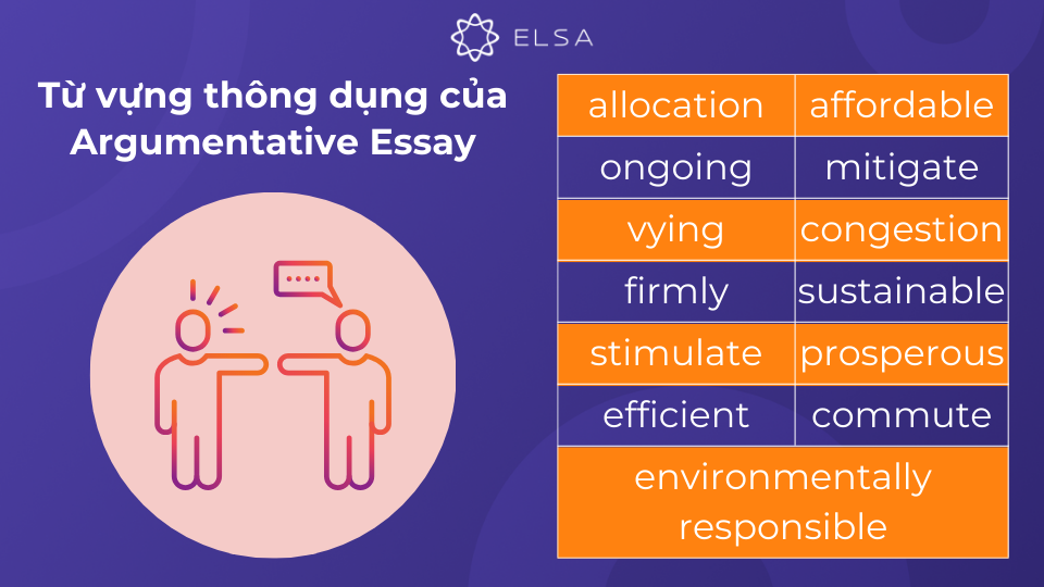 Từ vựng học thuật của Argumentative Essay giúp bạn làm phong phú vốn từ