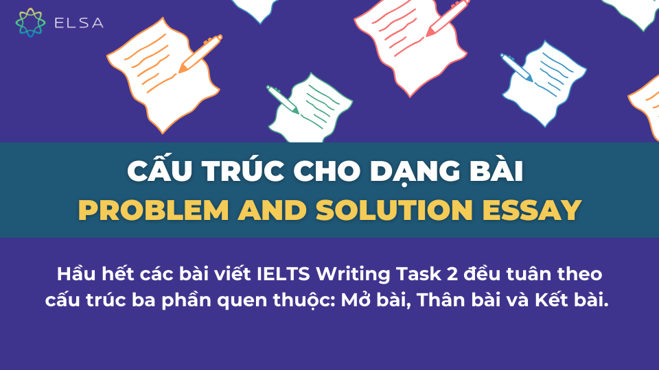 Cấu trúc cho dạng bài Problem and Solution Essay