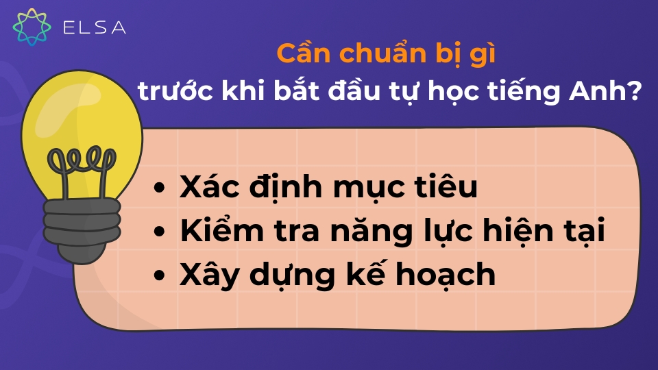 Cần chuẩn bị gì trước khi bắt đầu tự học tiếng Anh? Cần chuẩn bị gì trước khi bắt đầu tự học tiếng Anh?