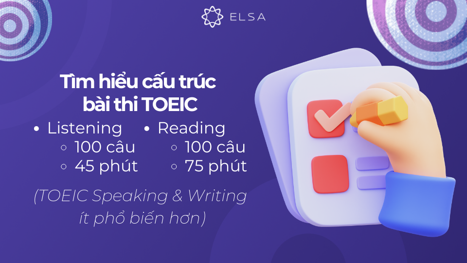 Việc nắm rõ cấu trúc đề thi giúp bạn có sự chuẩn bị tốt hơn, tự tin hơn trong quá trình tự học TOEIC Việc nắm rõ cấu trúc đề thi giúp bạn có sự chuẩn bị tốt hơn, tự tin hơn trong quá trình tự học TOEIC