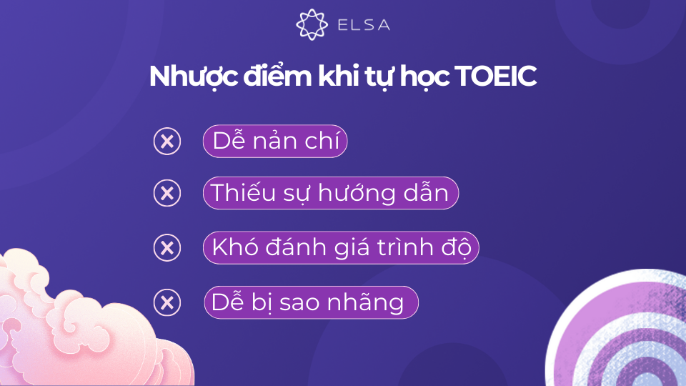 Bên cạnh những ưu điểm hấp dẫn, tự học TOEIC cũng tiềm ẩn những thử thách nhất định