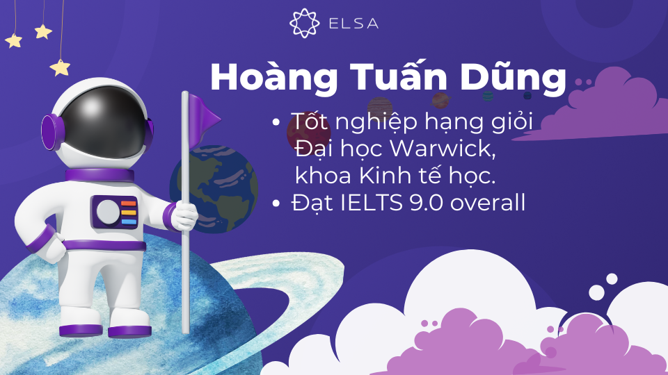 Hoàng Tuấn Dũng đã xuất sắc đạt được IELTS 9.0 chỉ sau 6 tuần tự ôn luyện Hoàng Tuấn Dũng đã xuất sắc đạt được IELTS 9.0 chỉ sau 6 tuần tự ôn luyện