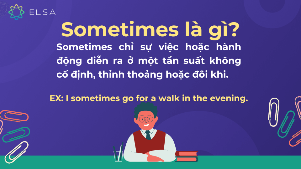 Định nghĩa sometimes Định nghĩa sometimes