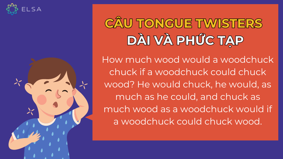 Câu Tongue twisters dài và phức tạp Câu Tongue twisters dài và phức tạp