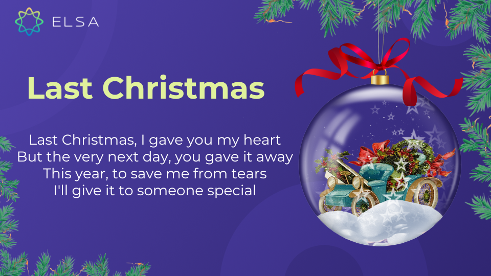 Last Christmas với giai điệu vui tươi được rất nhiều người ưu thích Last Christmas với giai điệu vui tươi được rất nhiều người ưu thích