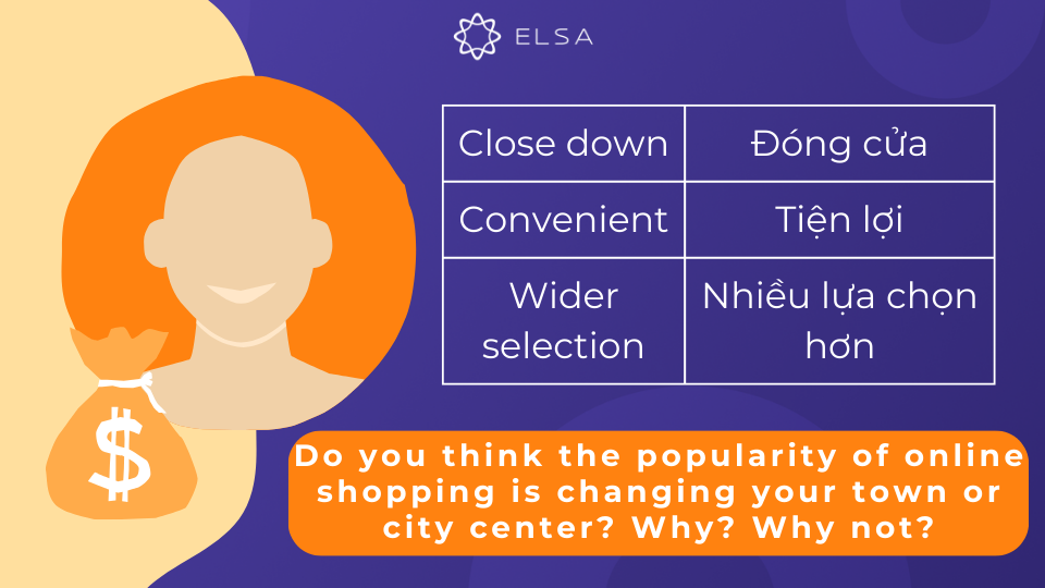 Do you think the popularity of online shopping is changing your town or city center? Why? Why not? Do you think the popularity of online shopping is changing your town or city center? Why? Why not?