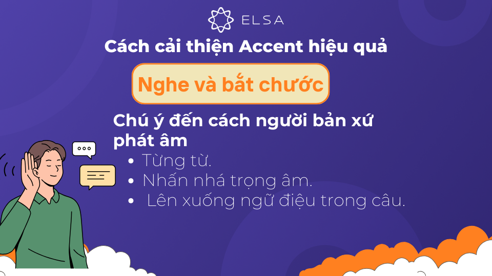Nghe và bắt chước là phương pháp luyện nghe hoàn hảo Nghe và bắt chước là phương pháp luyện nghe hoàn hảo