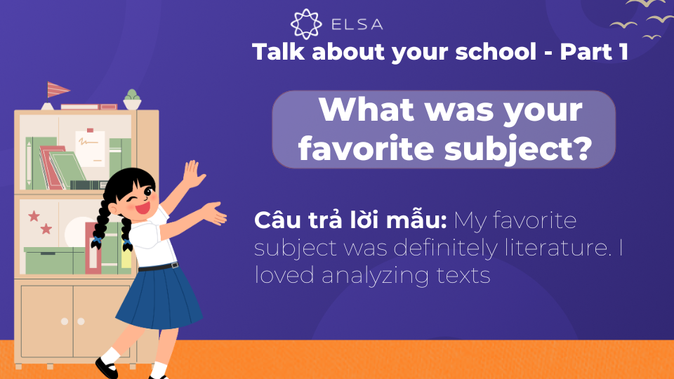 Môn học yêu thích của bạn là gì? Môn học yêu thích của bạn là gì?