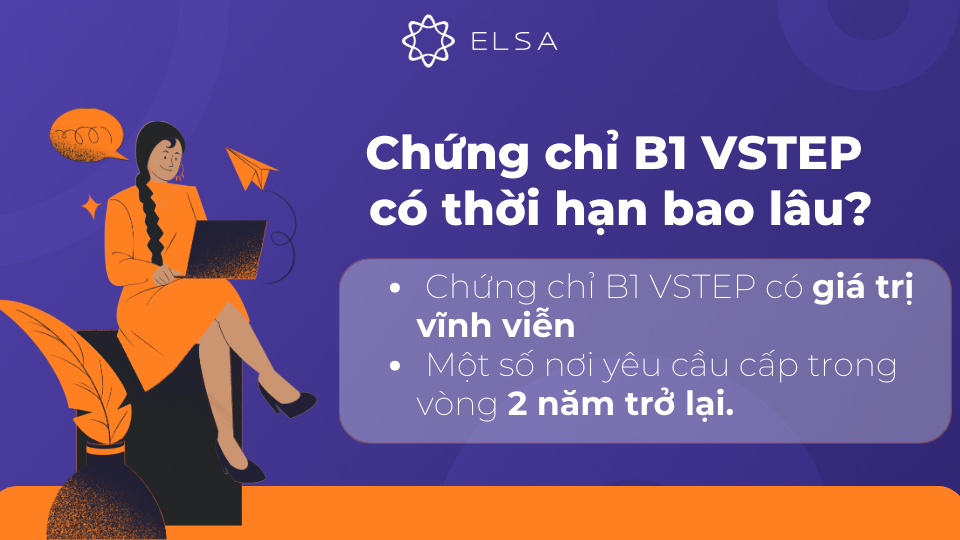 Chứng chỉ B1 VSTEP có giá trị vĩnh viễn Chứng chỉ B1 VSTEP có giá trị vĩnh viễn