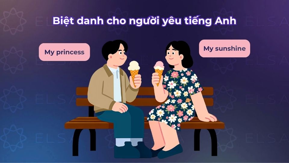Đặt biệt danh cho người yêu để thể hiện tình cảm và sự quan tâm đặc biệt của mình dành cho nữa kia