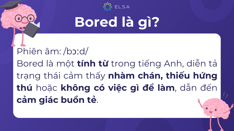 Phiên âm và khái niệm của Bored Phiên âm và khái niệm của Bored