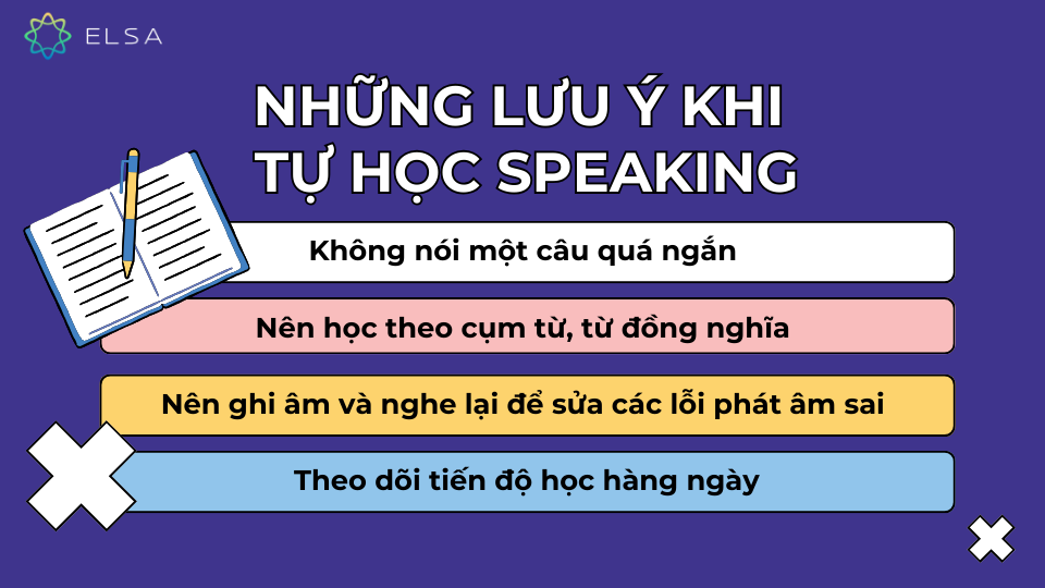 Những lưu ý khi tự học Speaking Những lưu ý khi tự học Speaking