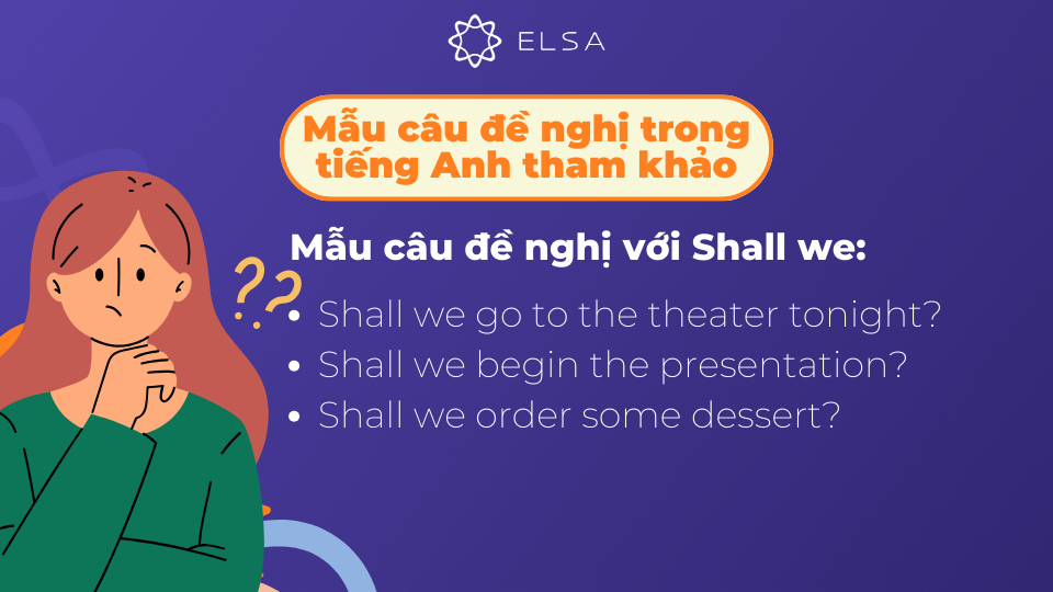 Một số mẫu câu đề nghị với Shall we Một số mẫu câu đề nghị với Shall we