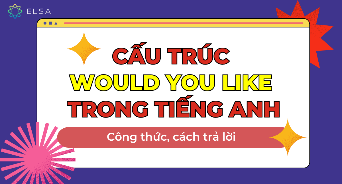 Cấu trúc Would you like trong tiếng Anh: Công thức, cách trả lời