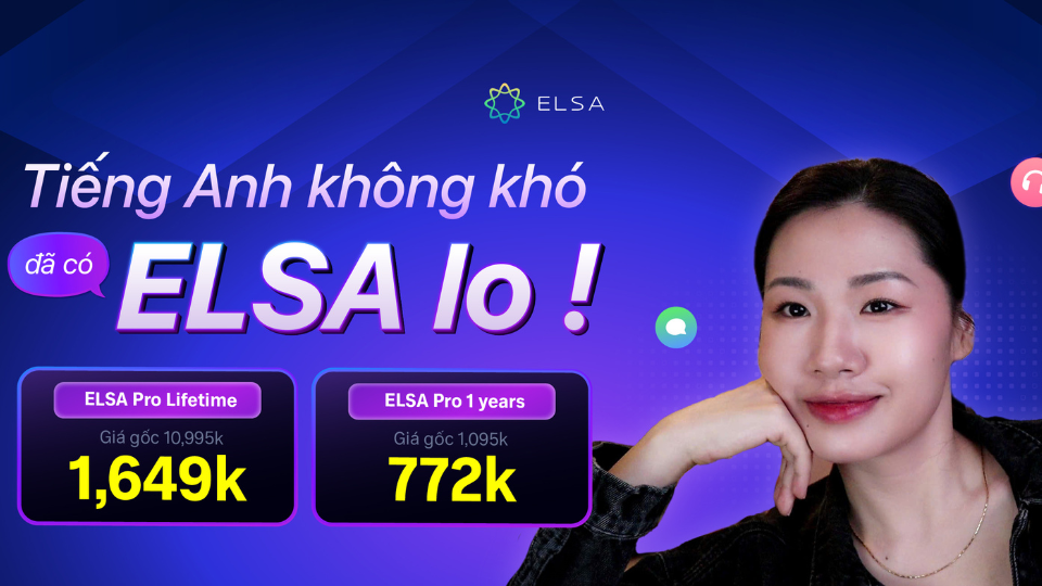 Nhập mã 𝗠𝗢𝗟𝗟𝗬 để nhận ngay các ưu đãi khi mua gói học tại ELSA Nhập mã 𝗠𝗢𝗟𝗟𝗬 để nhận ngay các ưu đãi khi mua gói học tại ELSA
