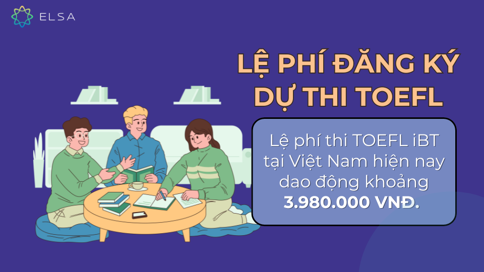 Lệ phí đăng ký dự thi TOEFL Lệ phí đăng ký dự thi TOEFL