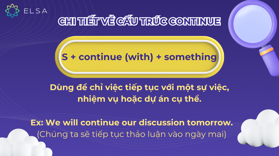 Chi tiết về cấu trúc continue