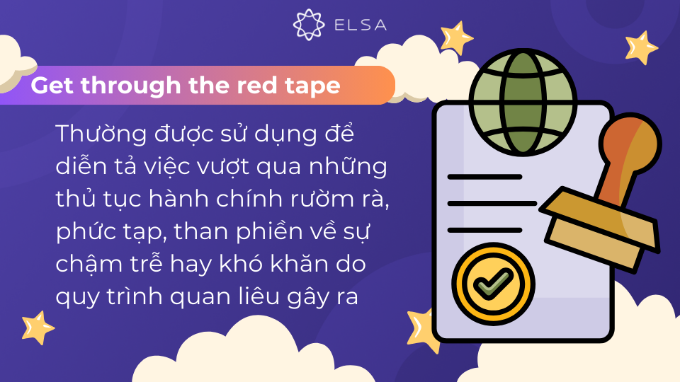 Get through to somebody diễn đạt việc làm cho ai đó hiểu điều mình nói, hay kết nối thành công với ai đó Get through to somebody diễn đạt việc làm cho ai đó hiểu điều mình nói, hay kết nối thành công với ai đó