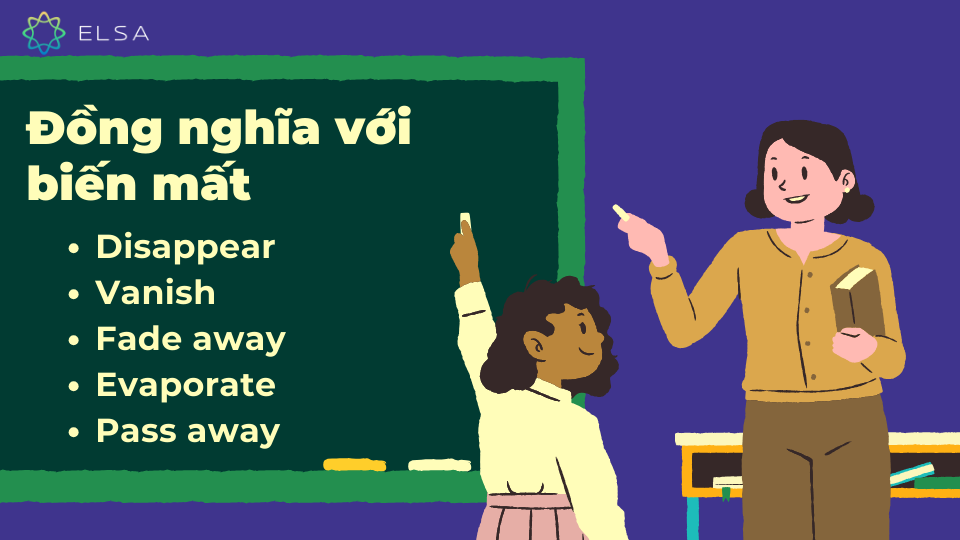 Đồng nghĩa với Biến mất Đồng nghĩa với Biến mất