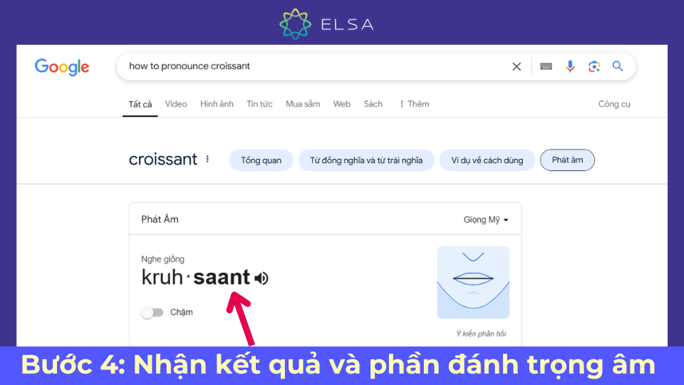 Cách dùng Google để xác định cách đánh trọng âm bước 4 Cách dùng Google để xác định cách đánh trọng âm bước 4