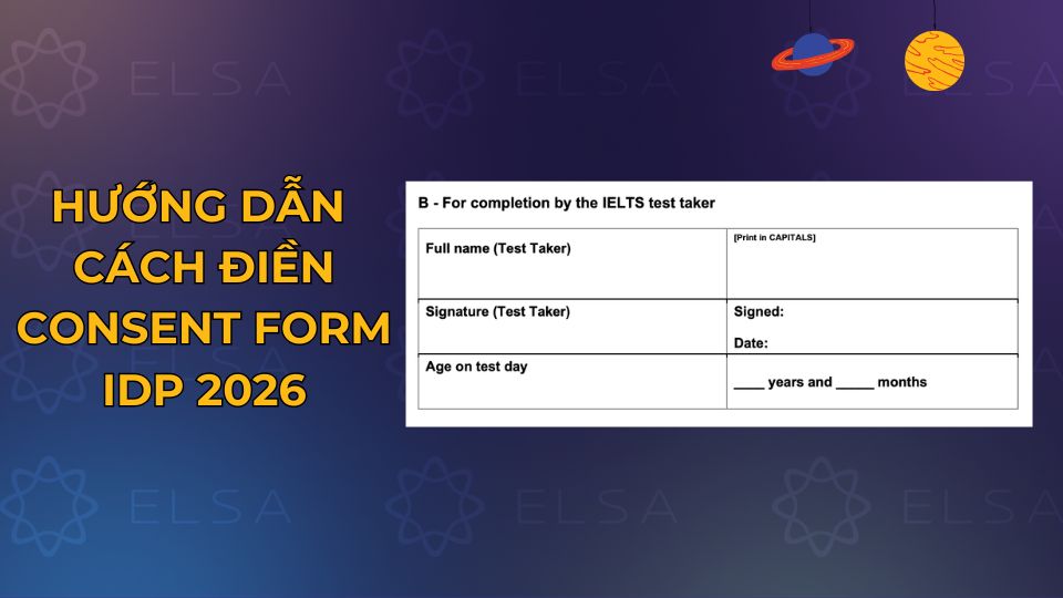 Phần B: Dành cho thí sinh IELTS hoàn thành Phần B: Dành cho thí sinh IELTS hoàn thành