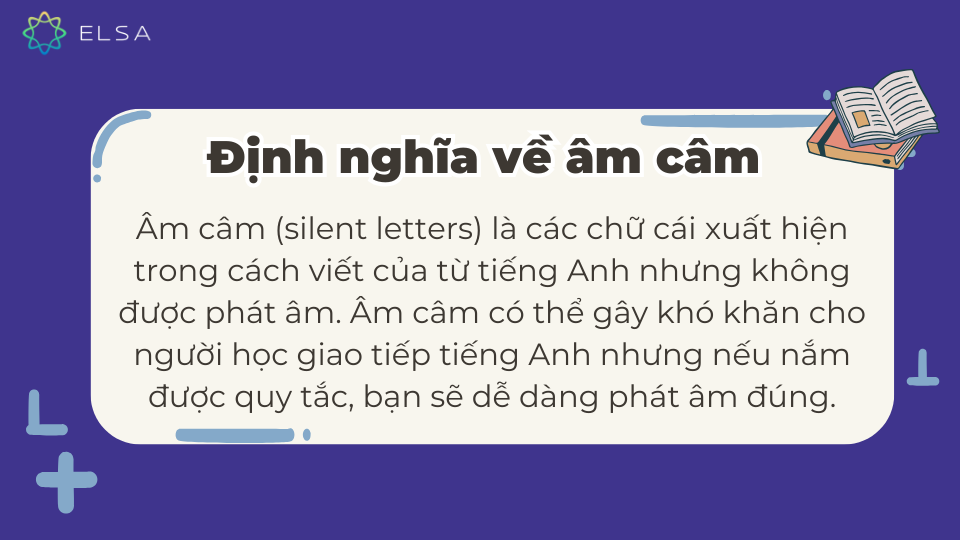 Định nghĩa âm câm trong tiếng Anh