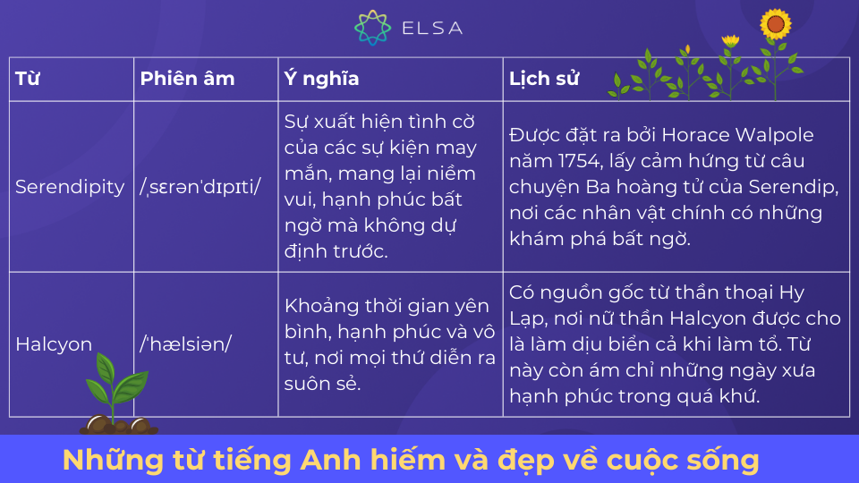 Một số từ tiếng Anh về cuộc sống Một số từ tiếng Anh về cuộc sống