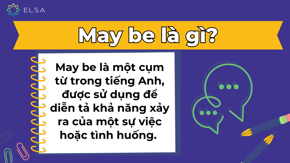 May be là gì? May be là gì?