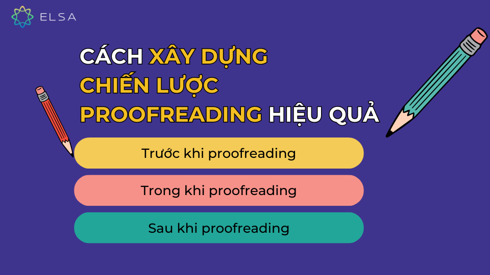 Cách xây dựng chiến lược proofreading hiệu quả Cách xây dựng chiến lược proofreading hiệu quả
