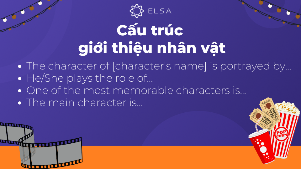 Một số cấu trúc giới thiệu nhân vật topic Talk about your favorite movie Một số cấu trúc giới thiệu nhân vật topic Talk about your favorite movie