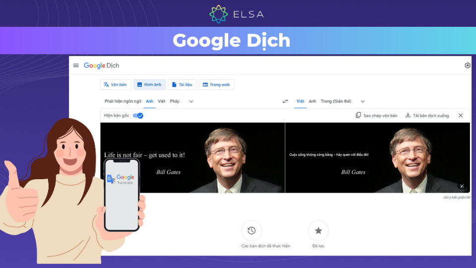 Google Dịch - công cụ dịch tiếng Anh sang tiếng Việt bằng hình ảnh phổ biến Google Dịch - công cụ dịch tiếng Anh sang tiếng Việt bằng hình ảnh phổ biến
