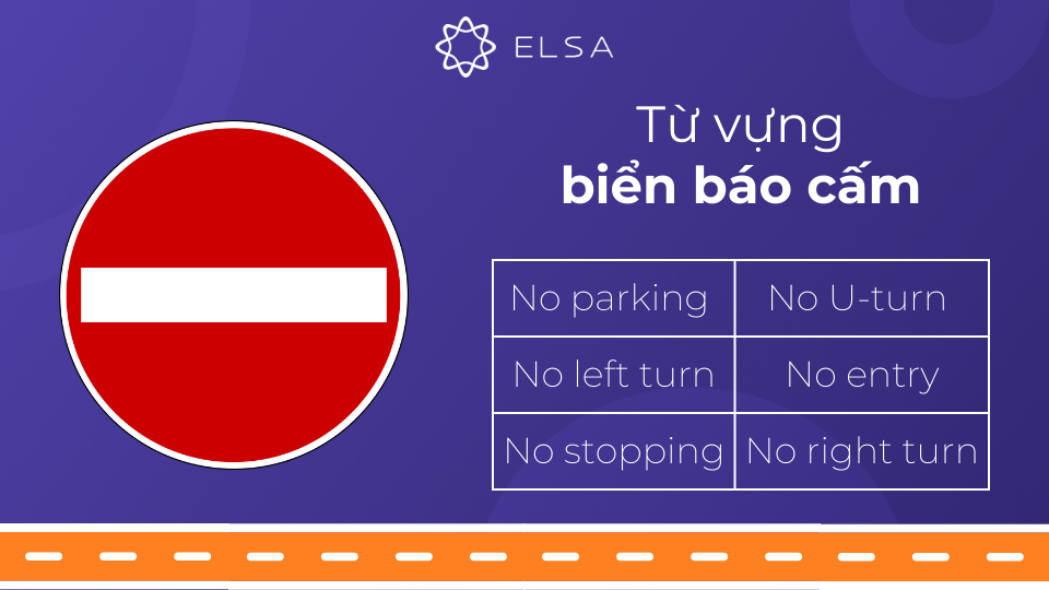 Một số từ vựng tiếng Anh về biển báo cấm Một số từ vựng tiếng Anh về biển báo cấm