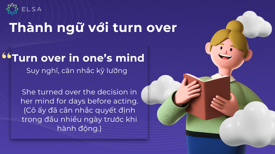 Các thành ngữ phổ biến đi với turn over Các thành ngữ phổ biến đi với turn over
