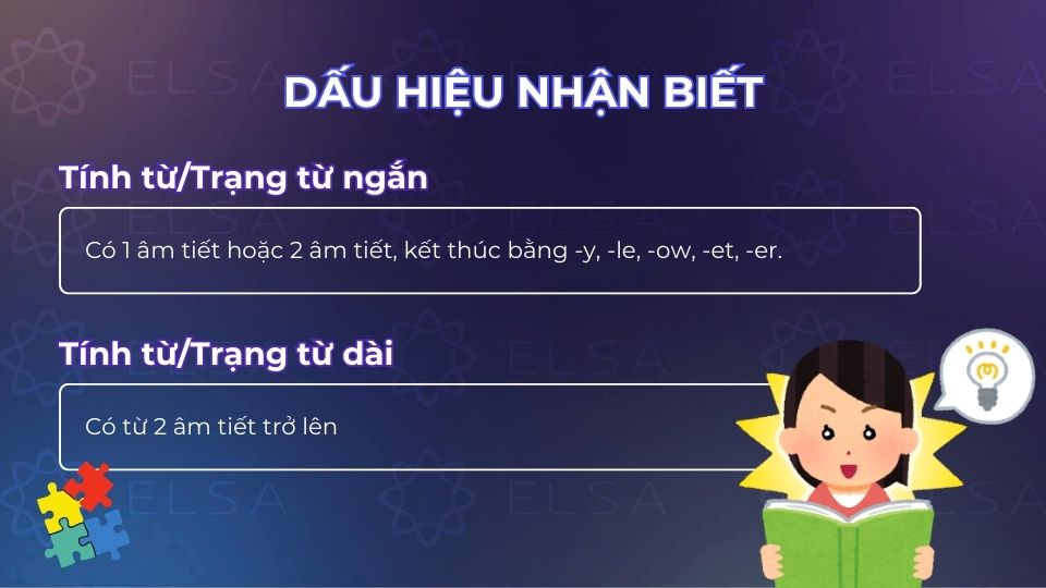 Dấu hiệu nhận biết cấu trúc so sánh hơn trong tiếng Anh