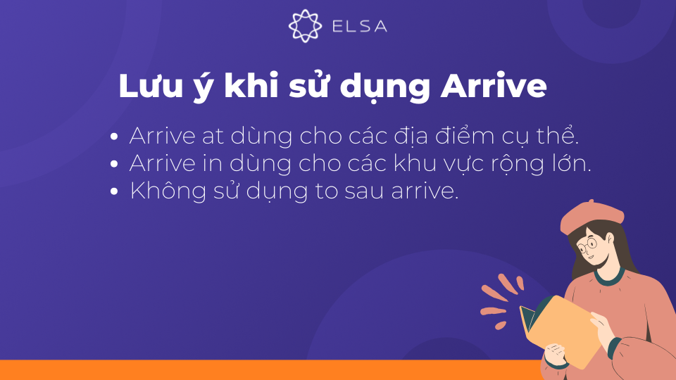 Một số lưu ý khi sử dụng Arrive Một số lưu ý khi sử dụng Arrive