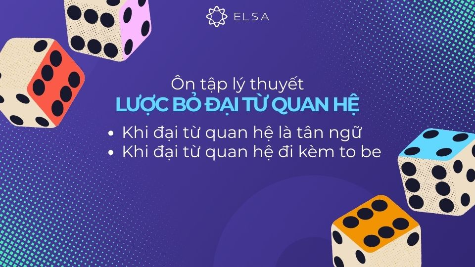 Ôn tập lý thuyết về các cách lược bỏ đại từ quan hệ Ôn tập lý thuyết về các cách lược bỏ đại từ quan hệ