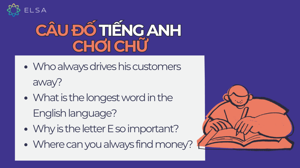 Câu đố tiếng Anh chơi chữ Câu đố tiếng Anh chơi chữ