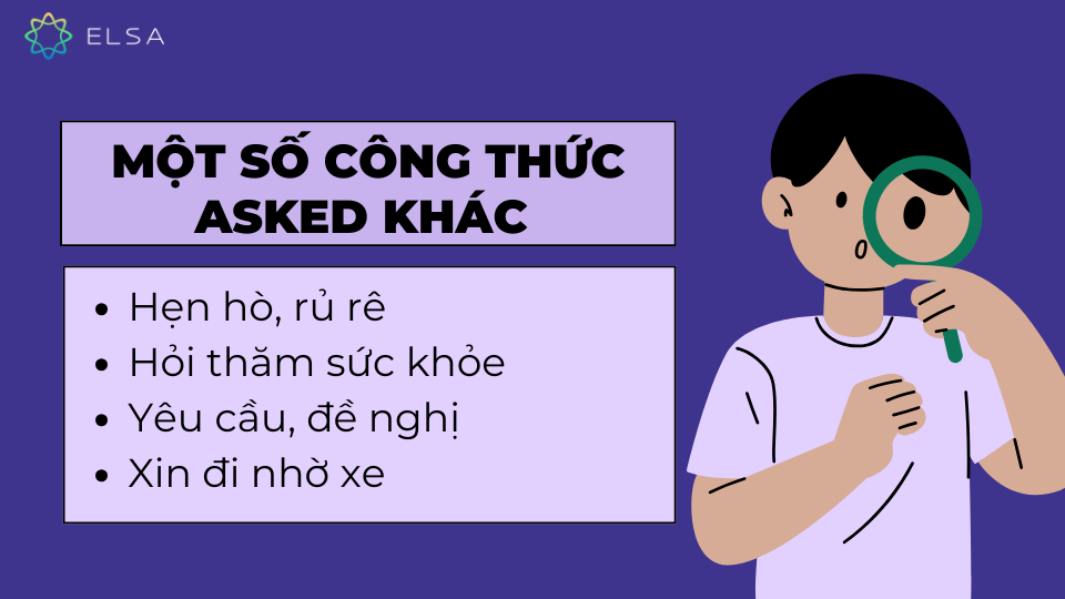 Một số công thức asked khác Một số công thức asked khác